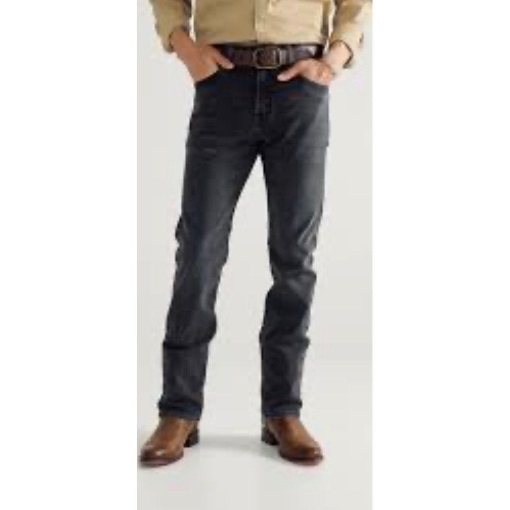 Tecovas Mens Straight Leg Jeans Black Denim 32x30 Western Five Pocket Pant